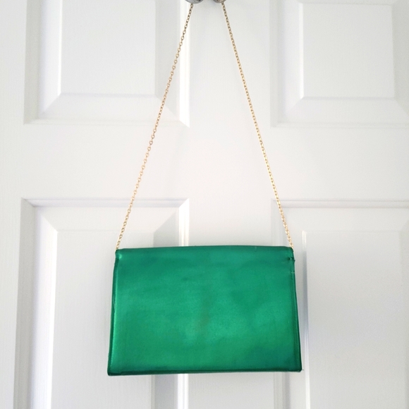 Vintage Emerald Green Purse - Picture 4 of 4